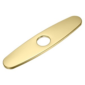 Unique Bargains 304 Stainless Steel Rust Resistant Corrosion Resistant Faucet Escutcheons 1 Pc - 1 of 4