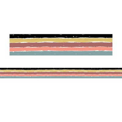 Teacher Created Resources Wonderfully Wild Stripes Straight Border Trim, 35 Feet (Pack of 6)