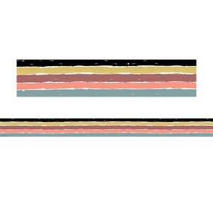 Teacher Created Resources Wonderfully Wild Stripes Straight Border Trim, 35 Feet (Pack of 6) - 1 of 1