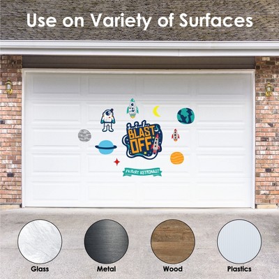 Blast Off to Outer Space Vinyl Wall Art Stickers Set