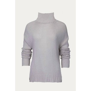 Women's KNIT MOCK NECK SWEATER - ESLEY COLLECTION - 1 of 2