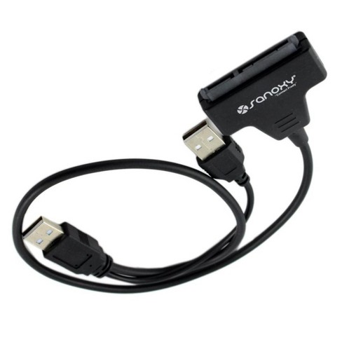 Sanoxy Usb 2.0 To 2.5inch Hdd 7+15pin Sata Hard Drive Cable Adapter For Sata  Ssd & Hdd : Target