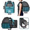 PetAmi Expandable Pet Backpack Carrier for Dog Cat, Airline Approved Travel Hiking Carrying Small Medium Puppy Kitten Extended Back Pack - 2 of 4