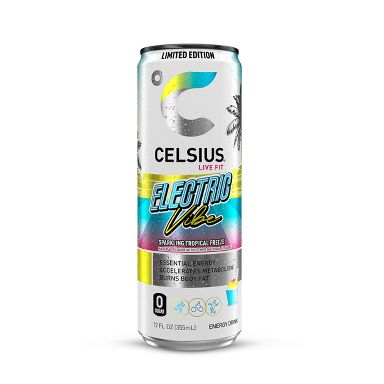 Celsius Electric Vibe Energy Drink - 12 fl oz