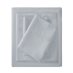 Gracie Mills Lynne 250 Thread Count 4-Piece Rayon from Bamboo Sheet Set - 1 of 4