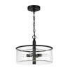 Craftmade Lighting Hailie 4 - Light Semi-Flush Mount in  Flat Black - 2 of 4