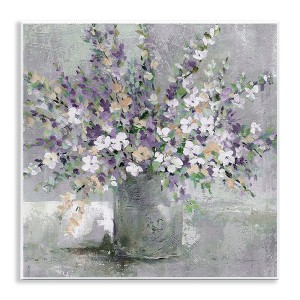 Stupell Industries Blossoming Aster Flower Bouquet Wall Plaque Art - 1 of 4