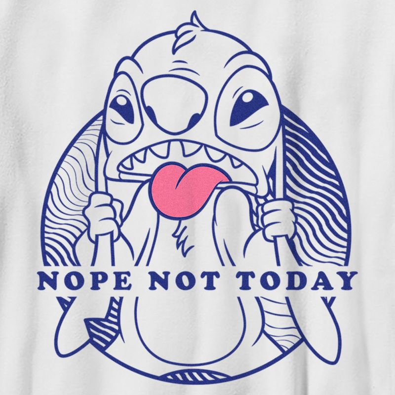 Boy's Lilo & Stitch Nope Not Today Angry Stitch T-Shirt, 2 of 5