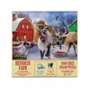 Sunsout Reindeer Farm 1000 pc  Christmas Jigsaw Puzzle 72027 - 3 of 4