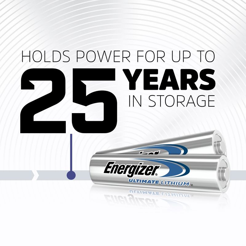 Energizer 12pk Ultimate Lithium AAA Batteries, 6 of 12