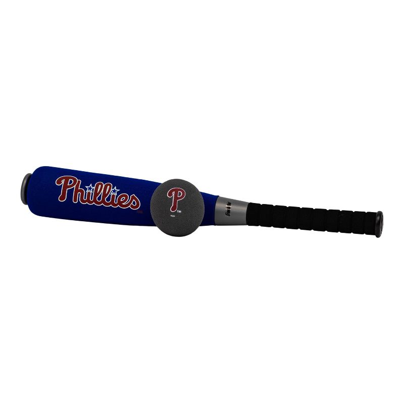 MLB Philadelphia Phillies Franklin Sports 21&#34; Jumbo Foam Bat &#38; Ball Set, 4 of 6