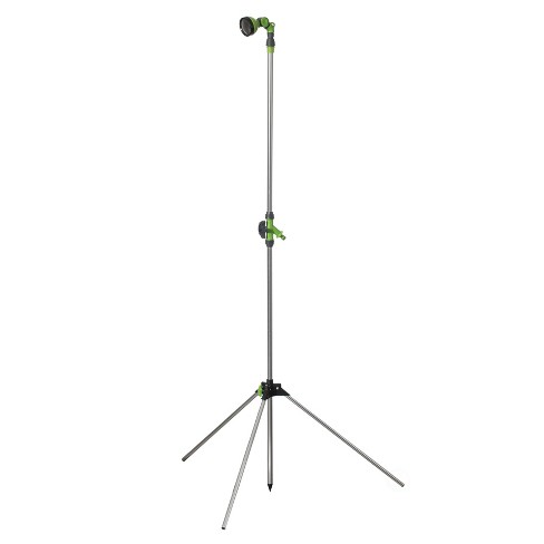 Gardenised Outdoor Camping Patio Beach Poolside Backyard Spa Farmyard, Telescopic Garden Head and Foot Shower with Tripod - image 1 of 4