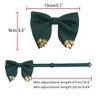 INSPIRE CHIC Men's Ribbon Leaf Pendant Pre-tied Fashion Bow Ties Necktie 1 Pc - 2 of 4