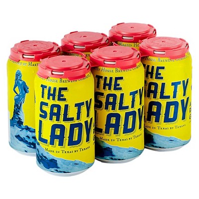 Martin House Salty Lady Gose Beer - 6pk/12 fl oz Cans