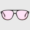 Anna-Kaci Women's Retro-Inspired Double-Bridge Square Sunglasses - 2 of 4