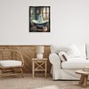 Stupell Industries Ghost Bathing in Tub Floating Frame Canvas Art, Black, 25" x 31" - 3 of 4