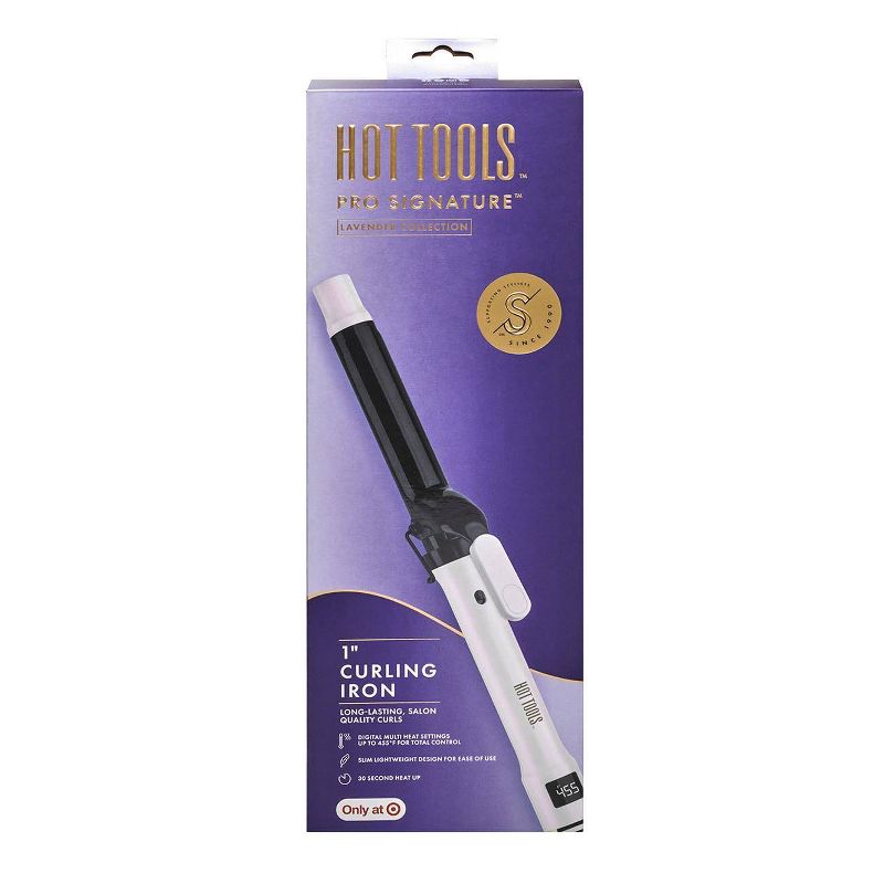 Hot Tools Pro Signature Collection Hair Curling Iron - 1&#34;, 6 of 7