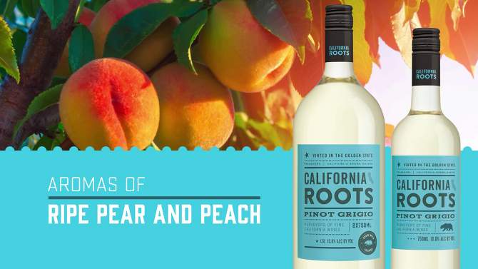 Pinot Grigio White Wine - 1.5L Bottle - California Roots&#8482;, 5 of 6, play video