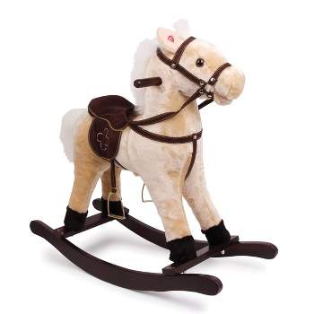 Small Foot Rocking Horse with Whinny and Galloping Noises