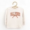 Varsity Fall Vibes Coquette - Youth Long Sleeve Graphic T-Shirt and Toddler Long Sleeve Graphic Tee - 2 of 3