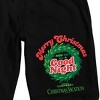 National Lampoon's Christmas Vacation Merry Christmas Wreath Men's Black Sleep Pajama Shorts - 2 of 4