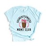 Simply Sage Market Coquette Overcaffeinated Moms Club Short Sleeve Tee - 2 of 4