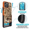 Nakedcellphone Combo for iPhone 15 Pro Max - Rugged Phone Cover with Stand and Belt Clip Holster - 4 of 4