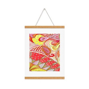 Rosie Brown Swirls Art Print and Hanger - Society6 - 1 of 2