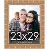 PosterPalooza | 23x29 Modern Bamboo Picture Frame, UV Acrylic, 5 Finishes - 2 of 4