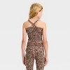 Girls' Strappy Crop Tank Top - All In Motion™ - 2 of 3