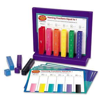 Learning Resouces Rainbow Fraction Fraction Tower Activity Set, Ages 5+