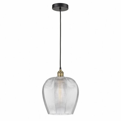 Norfolk - 1 Light Cord Hung Mini Pendant In Industrial Style-15.13 Inches Tall and 11.75 Inches Wide