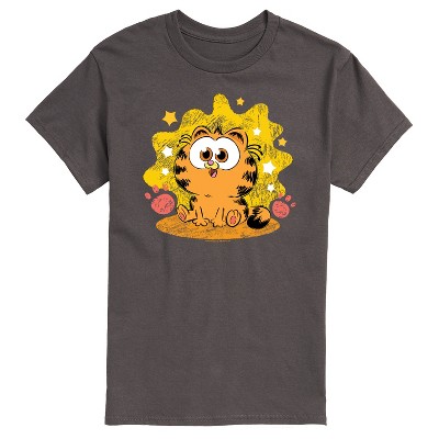 Men's - Garfield - Baby Garfield Paws And Stars Short Sleeve Graphic T-Shirt