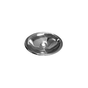 ALFI Noah"s Collection Mirrored Stainless Steel Drop-In/Undermount Bathroom Basin - 1 of 2