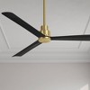 52" Minka Aire Simple Soft Brass Wet Ceiling Fan with Remote Control - 2 of 3