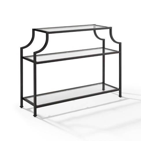 Crosley Aimee Console Table Oil Rubbed Bronze