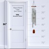 Woodstock Wind Chimes Signature Collection, Magical Mystery Chimes Silver Wind Chime - image 4 of 4