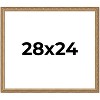 PosterPalooza | 28x24 Wood Antique Frame with UV Acrylic, 4 Finishes: Bronze, Gold, Silver, and Black - 2 of 4