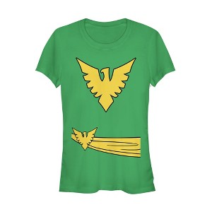 Juniors Womens Marvel Halloween X- Men Phoenix Costume T-Shirt - 1 of 3