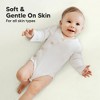 KeaBabies Mini Crib Sheets for Baby Girls, Boys, 2-Pack Soothe Pack and Play Sheets Fitted, Organic Pack N Play Mattress Sheet - 4 of 4