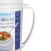 Brentwood 0.5L Wide Mouth Glass Vacuum/Foam Insulated Food Thermos - 3 of 4