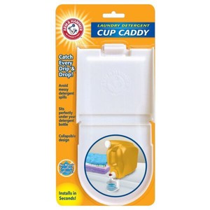 Arm & Hammer Folding Laundry Cup Caddy - 1 of 3