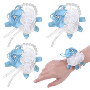 Unique Bargains Durable Elastic Fashion Trend Lightweight Wrist Corsage - 1 of 4