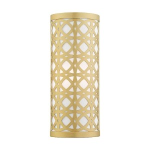 Livex Lighting Calinda 1 - Light Wall Light in  Soft Gold - 1 of 1