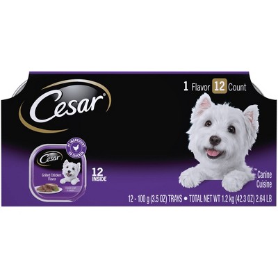 target cesar dog food