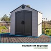 Lifetime 8' x 5' Tan Outdoor Storage Shed (60392) - 2 of 4