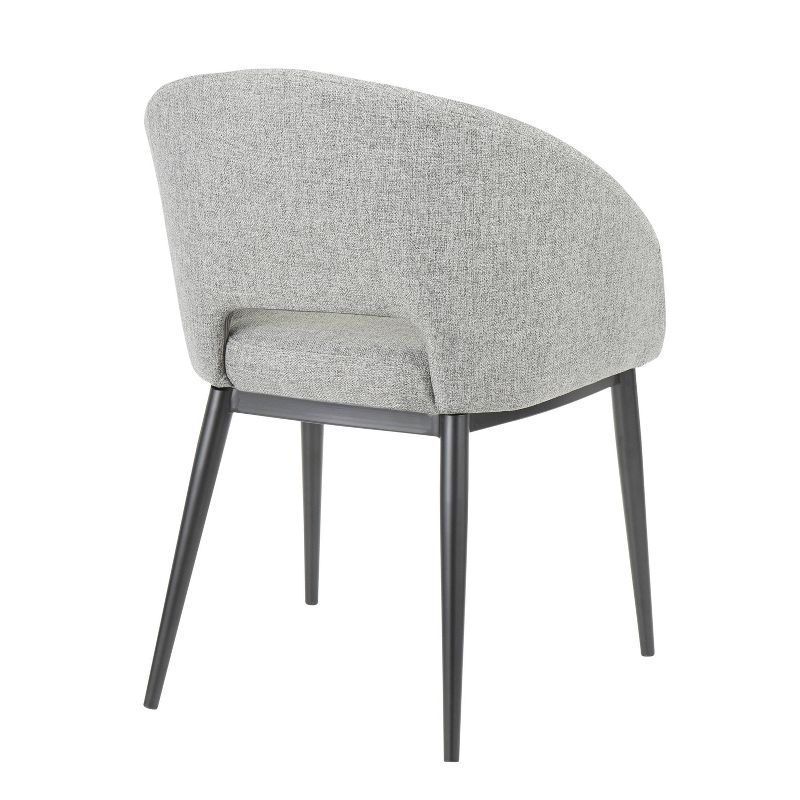Renee Contemporary Chair Black - LumiSource, 4 of 12