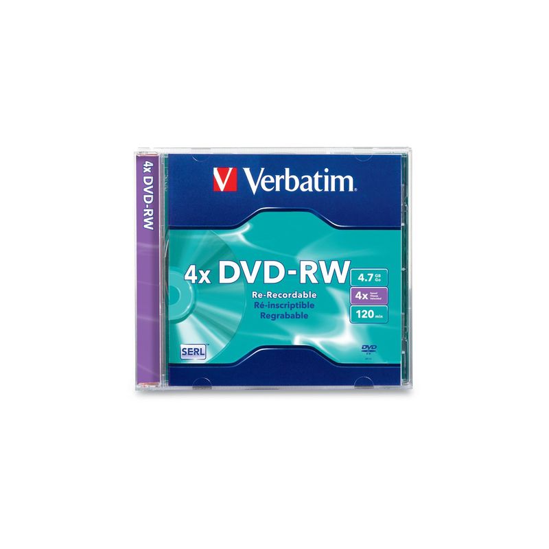Verbatim 4x DVD-RW Media, 1 of 2