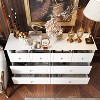 Famapy Classic Design 8 Drawer Cabinet Dresser Organiser For Bedroom White - 3 of 4