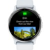 Garmin Venu 3 Fitness GPS Smartwatch Silver Steel Bezel Whitestone Case +Warranty Kit - 3 of 4
